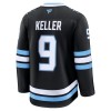 Miesten Pelipaita Utah Hockey Club 2025-26 Fanatics Premium Clayton Keller Koti Musta
